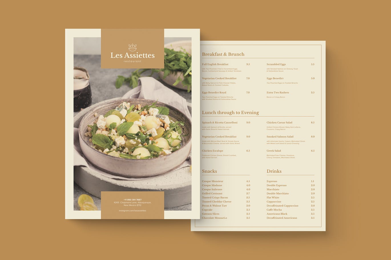 Menu Design Service in Dubai
