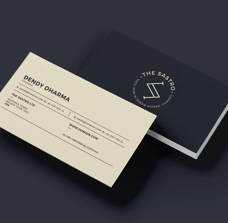 Business Card Design Service in Abu Dhabi